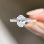 Gabrielle Ring | 1.00 ct oval ring | Lab Grown Diamond
