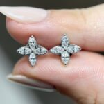 Alyssa Earring | 0.48 ct marquise stud earring | Lab Grown Diamond - Image 2