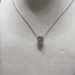 Kiana Pendant | 1 ct round pendant with jacket | Lab Grown Diamond - Image 3