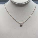 Jessica Necklace | 1.1 ct emerald necklace | Lab Grown Diamond - Image 2