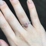 Verena Ring | 0.77 ct pink oval ring | Lab Grown Diamond - Image 3