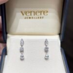 Eugene Earring | 0.98 ct mixed diamond drop earring | Lab Grown Diamond - Image 4